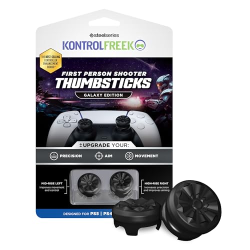 KontrolFreek FPS Freek Galaxy Black Grips pour Manette PS5... - Sports & Fitness en promo à 9.99€