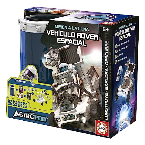 Educa - Misión a la Luna; Vehículo Rover Espacial, Monta tu... - Jouets & Jeux Amazon Espagne à 7.48€