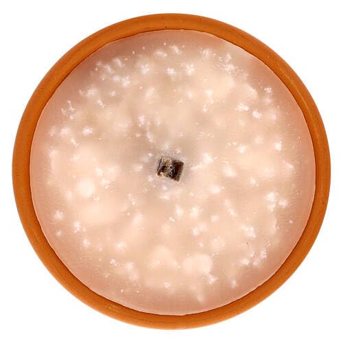 Flambeau de jardin en pot Ø 17,5 cm - Cire ivoire - Durée... - Jardin & Extérieur Amazon France à 16.72€