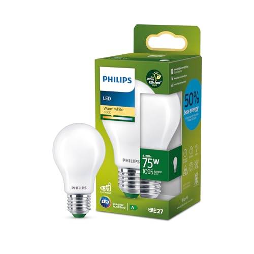 Philips LED Lampadina Goccia Vetro Smerigliato Classe A... - Maison & Cuisine Amazon Italie à 8.48€