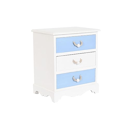 DKD Home Decor Mesita de Noche de la Marca, Color Blanco y... - Amazon Espagne à 49.50€