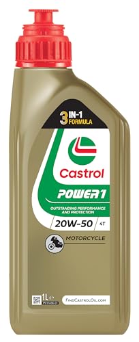 Castrol POWER1 4T 20W-50 Motorcycle Oil 1L - Auto & Moto en promo à 9.77€