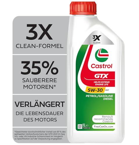 Castrol GTX 5W-30 RN17 Motoröl, 1L - Auto & Moto Amazon Allemagne à 9.99€
