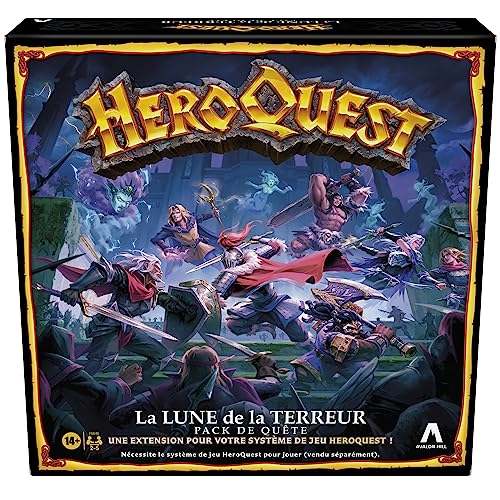 Avalon Hill HeroQuest, Pack de quête La Lune de la Terreur... - Jouets & Jeux en promo à 19.95€
