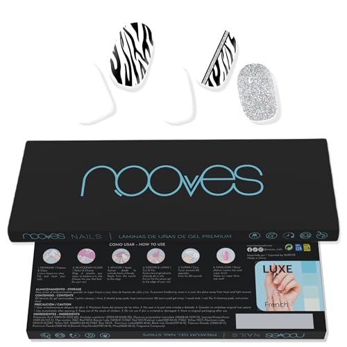 NOOVES - Láminas de Gel para Uñas|Funky Baby - Art Design... - Home & Kitchen Amazon Spain à 8.23€