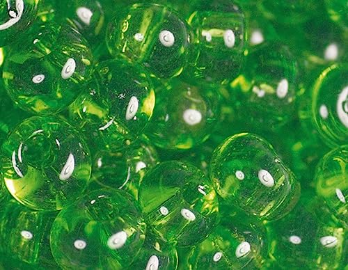 Japanische Magatama-Perlen, transparent, grün, 3 mm, 100 g. - Maison & Cuisine Amazon Allemagne à 5.07€