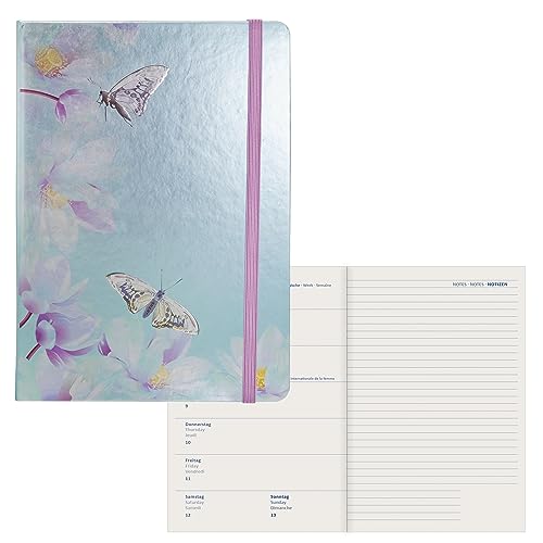 Idena 11065 - Terminkalender 2024, DIN A5, Butterfly, 176... - Fournitures Bureau en promo à 5.27€