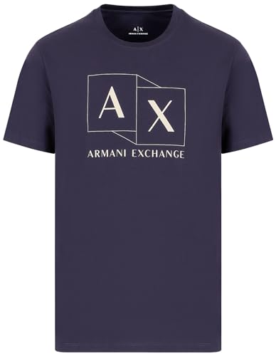 Armani Exchange Camiseta de algodón Mercerized para Hombre... - Bon plan à 27.09€