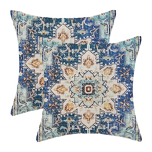 AEIOAE Boho Pillow Covers 18x18 Inch Set of 2,Carpet... - Home & Kitchen Amazon UK à 8.78€