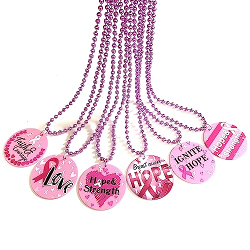 YSPPF Lot de 18 médaillons roses pour fête contre le cancer... - Santé & Bien-être Amazon France à 23.38€