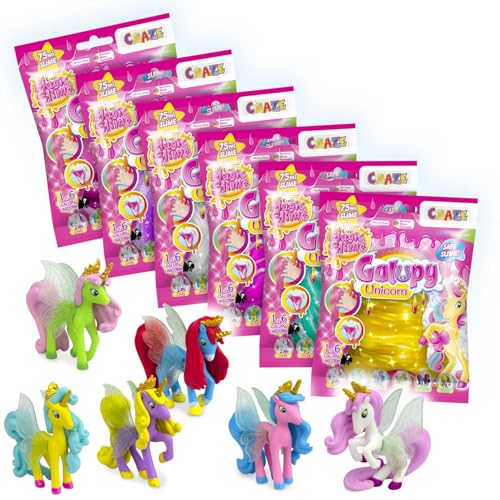 CRAZE MAGIC SLIME 6 x 75ml Bags Slime for Kids – Galupy... - Toys & Games Amazon UK à 4.57€