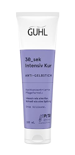 Guhl 30_sek Intensiv Kur Anti-Gelbstich - Inhalt: 100 ml... - Beauté & Parfums Amazon Allemagne à 1.50€