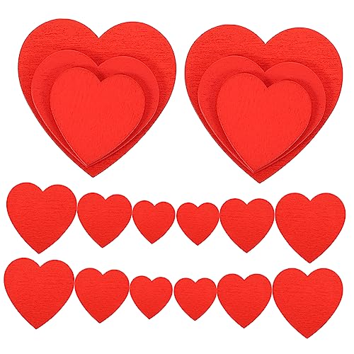 NOLITOY 30pièces Décorations Bois Cœur Copeaux Diy Pour... - Maison & Cuisine en promo à 7.69€