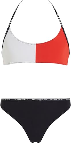 Tommy Hilfiger Conjunto de Bikini para Niñas para Anudar en... - Mode & Vêtements en promo à 24.00€
