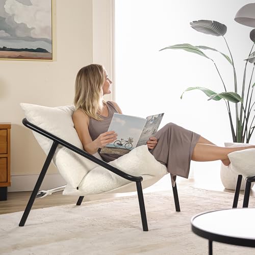 Zinus Chaise d'appoint Ada Sling, Fauteuil, Structure en... en promo à 81,20€ (-53%) sur Amazon FR