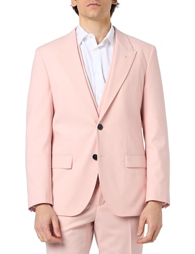 HUGO Henry/Getlin242V2X Suit, Light/Pastel Pink681, 102 Uomo - Mode & Vêtements en promo à 134.32€