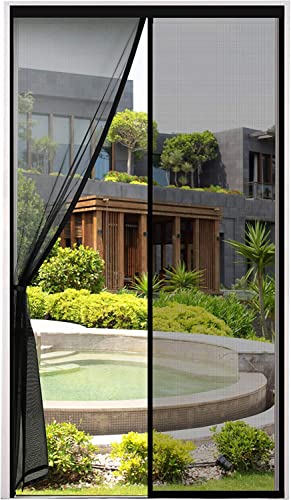 ÉPAISSIE Moustiquaire Porte 100x240cm Maille Très Dense... - Maison & Cuisine Amazon France à 16.06€