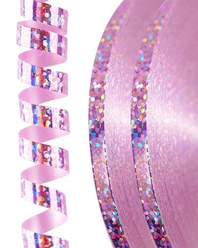 PartyWoo Pink Curling Ribbon for Balloons, 131 Yards... - Sports & Fitness Amazon Royaume-Uni à 1.00€