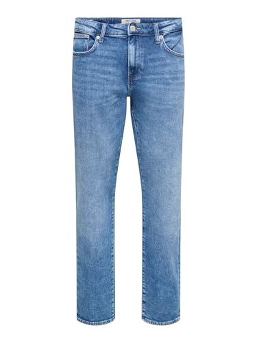 ONLY & SONS ONSWEFT REG. ONE MBD 5094 TAI DNM, Medium Blue... - Amazon Royaume-Uni à 17.24€