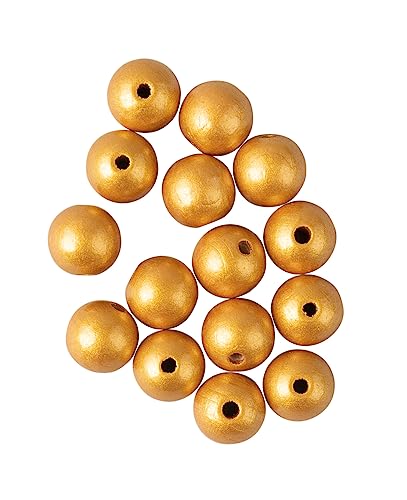 Rayher Sfere forate FSC 100%, opaco, 15mm ø, oro, bus.blis.... - Loisirs Créatifs Amazon Italie à 3.49€