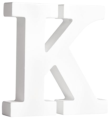 Rayher MDF Lettera K, FSC 100 %, bianco, 10,9x2x11cm... - Loisirs Créatifs Amazon Italie à 3.29€