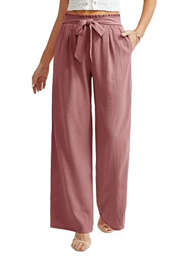 Ninee Pantalones casuales de mujer de pierna ancha cintura... - Maison & Cuisine Amazon Espagne à 14.92€