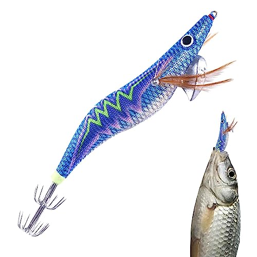 Señuelos de calamar Pesca Agua salada - Señuelos iluminados... - Sports & Fitness Amazon Espagne à 2.39€