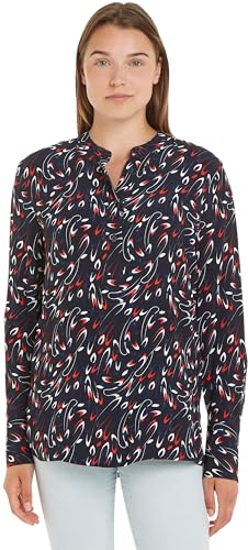 Tommy Hilfiger Blusa Mujer Camisa, Multicolor (Small Ribbon... - Amazon Espagne à 30.04€