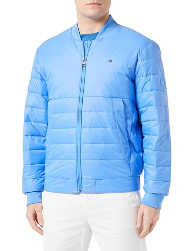 Tommy Hilfiger Uomo Bomber Giacca da Mezza Stagione, Blu... - Amazon Italy à 54.42€