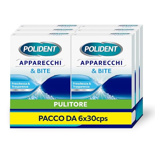 Polident Apparecchi & Bite, Pulitore per Protesi Dentale... - Sports & Fitness en promo à 17.99€