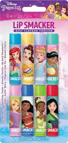 Lip Smacker Disney Princess Party Pack, 8 Flavoured Lip... - Jouets & Jeux Amazon Royaume-Uni à 6.10€