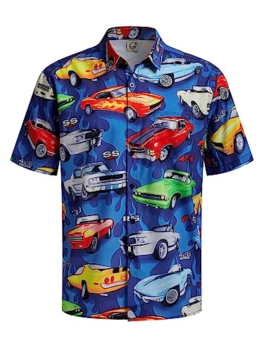Hardaddy Camisa hawaiana de manga corta para hombre, con... - Jouets & Jeux Amazon Espagne à 18.89€