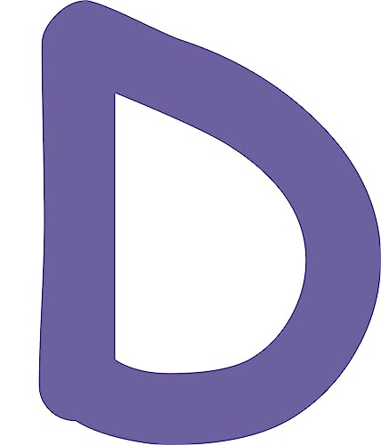 Kleckerliese Buchstaben Aufkleber 4 cm Einzel – seidenmatte... - Loisirs Créatifs en promo à 1.69€