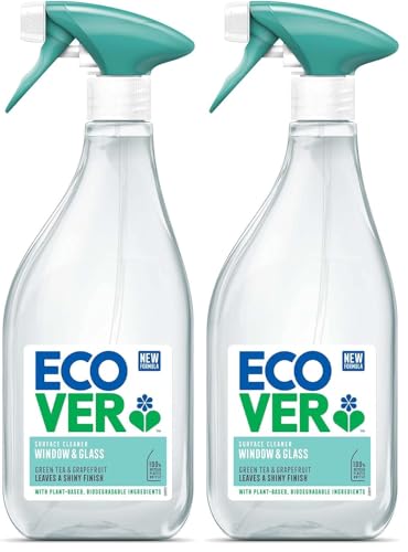 Ecover Window Cleaner, Green Tea & Grapefruit 500ml (Pack... - Amazon Royaume-Uni à 6.40€