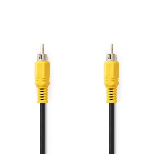 NEDIS Cable de vídeo compuesto | RCA | RCA | Niquelado |... - High-Tech & Électronique en promo à 7.60€