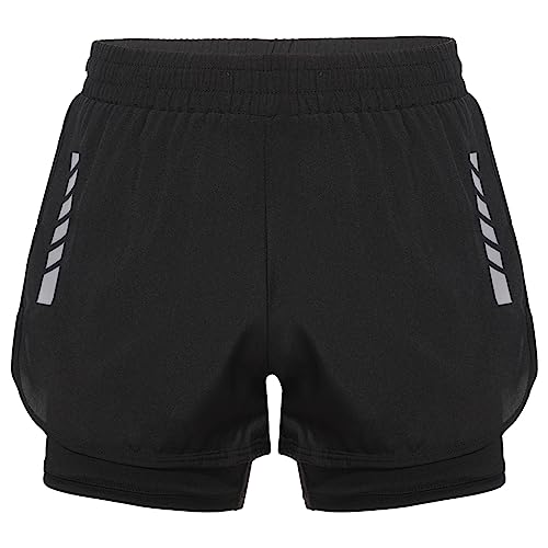 Hedmy Kids Boys Casual Athletic Sport Double Layer Shorts... - Sports & Fitness Amazon Royaume-Uni à 0.99€