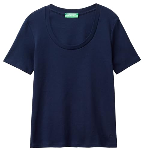 United Colors of Benetton Camiseta, Azul Noche 016, XS - Sports & Fitness en promo à 7.07€