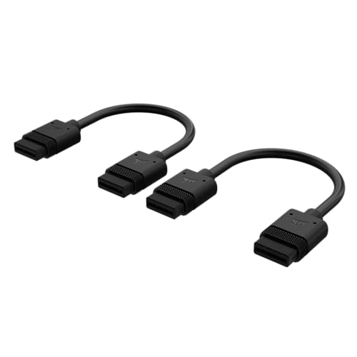 Corsair iCUE LINK Cables - 100mm Recto - Negro - Nouvelle promo Amazon à 2.80€