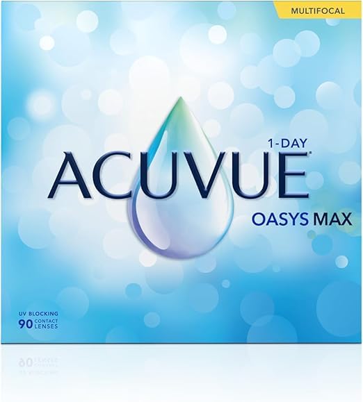 ACUVUE OASYS MAX 1-Day Multifocal; Lenti a contatto... - Amazon Italie à 36.55€