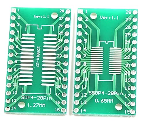 Adaptador convertidor TSSOP28 SSOP28 A DIP28 DIP 28 SMD IC... - High-Tech & Électronique en promo à 1.80€