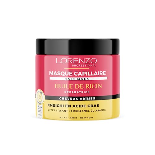 Lorenzo - Masque Capillaire Régénérant à l'Huile de Ricin... en promo à 13,31€ (-58%) sur Amazon FR