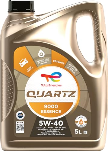 TotalEnergies Quartz 9000 essence 5W-40, Huile moteur, 5... en promo à 21,16€ (-33%) sur Amazon FR