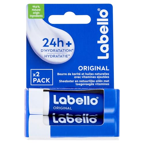 LABELLO Duo Original (2 x 5,5 ml), Lippenbalsam... - Auto & Moto Amazon Allemagne à 3.90€