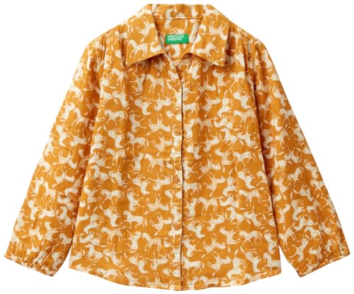 United Colors of Benetton Camisa 5t2zcq02o, Ocre 63b, 122... - Sports & Fitness Amazon Espagne à 7.86€