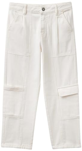 United Colors of Benetton Pantalón 42c2cf02x, Blanco Crema... - Sports & Fitness Amazon Espagne à 10.21€