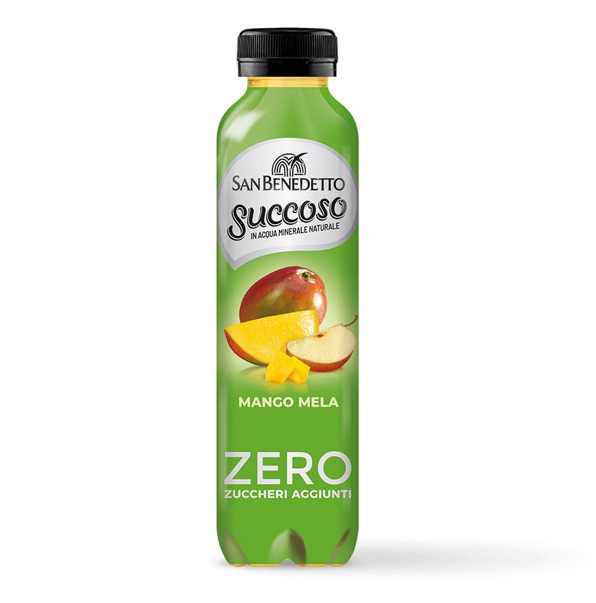 Succoso Zero Mango e Mela Bevanda al Gusto di Frutta 400ml... - Épicerie Amazon Italie à 2.40€