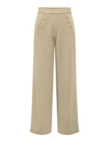 ONLY Onlsania Pantalones de Tela para Mujer de Cintura... - Maison & Cuisine en promo à 22.10€