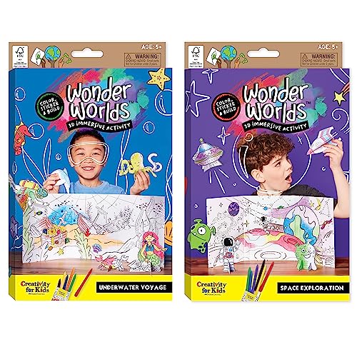 Creativity for Kids Wonder Worlds - Kit de manualidades... - Jouets & Jeux Amazon Espagne à 32.60€