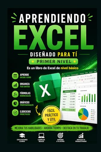 Aprendiendo Excel: Diseñado para tí Primer nivel - Auto & Motorcycle Amazon Spain à 26.93€