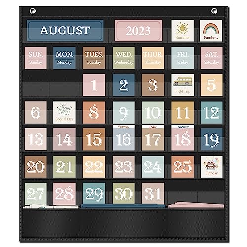 Godery Calendrier bohème tableau de poche pour cartes de... - Maison & Cuisine Amazon France à 8.88€